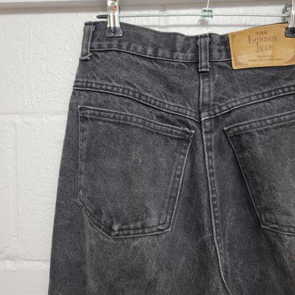 VTG Highwaist Black Denim Jeans - Picture 8 of 10